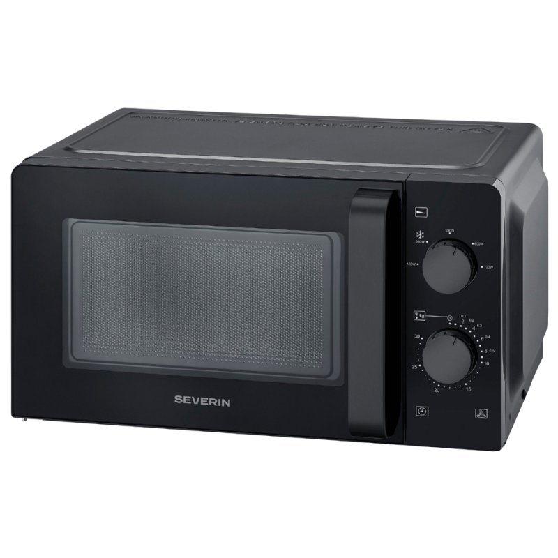 SEVERIN Micro-ondes MW 7580 S-Wave Solo, 700 Watts, 19 litres, noir